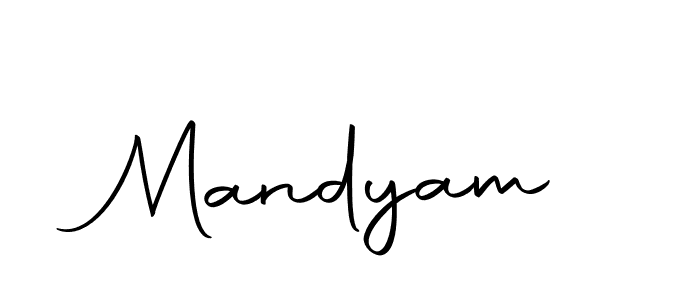 Also we have Mandyam name is the best signature style. Create professional handwritten signature collection using Autography-DOLnW autograph style. Mandyam signature style 10 images and pictures png