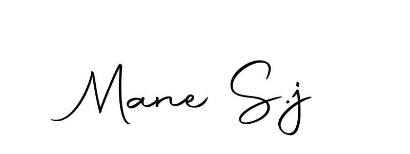 You should practise on your own different ways (Autography-DOLnW) to write your name (Mane S.j) in signature. don't let someone else do it for you. Mane S.j signature style 10 images and pictures png