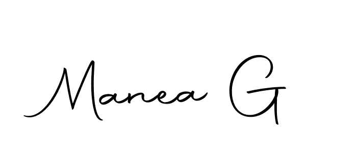 Create a beautiful signature design for name Manea G. With this signature (Autography-DOLnW) fonts, you can make a handwritten signature for free. Manea G signature style 10 images and pictures png