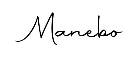 Try this chic Manebo handwritten sign style. Using Autography-DOLnW font elements, it gives your name a sleek, memorable identity. Manebo signature style 10 images and pictures png