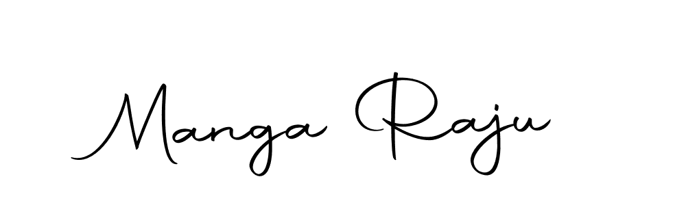 Use a signature maker to create a handwritten signature online. With this signature software, you can design (Autography-DOLnW) your own signature for name Manga Raju. Manga Raju signature style 10 images and pictures png