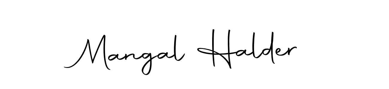 Make a beautiful signature design for name Mangal Halder. With this signature (Autography-DOLnW) style, you can create a handwritten signature for free. Mangal Halder signature style 10 images and pictures png