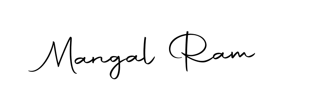 Make a beautiful signature design for name Mangal Ram. With this signature (Autography-DOLnW) style, you can create a handwritten signature for free. Mangal Ram signature style 10 images and pictures png