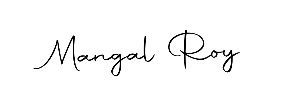 Create a beautiful signature design for name Mangal Roy. With this signature (Autography-DOLnW) fonts, you can make a handwritten signature for free. Mangal Roy signature style 10 images and pictures png