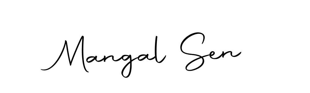 Make a beautiful signature design for name Mangal Sen. Use this online signature maker to create a handwritten signature for free. Mangal Sen signature style 10 images and pictures png