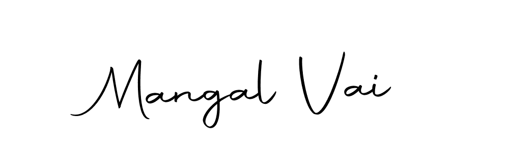 Design your own signature with our free online signature maker. With this signature software, you can create a handwritten (Autography-DOLnW) signature for name Mangal Vai. Mangal Vai signature style 10 images and pictures png