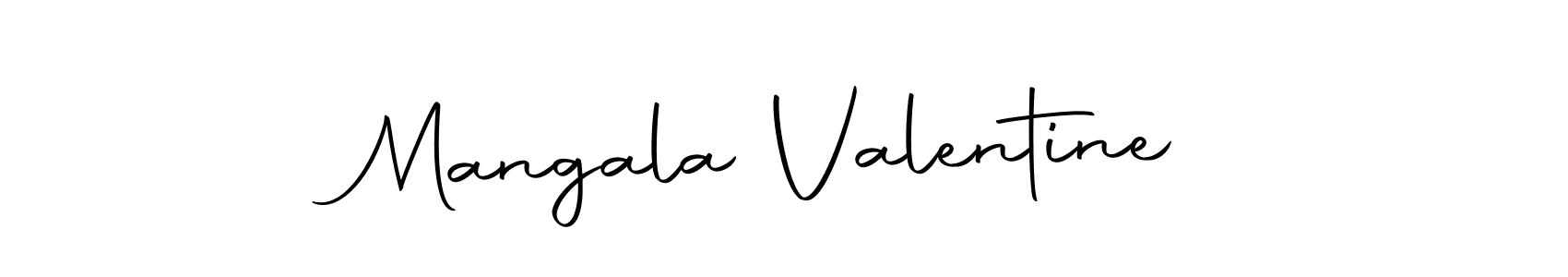 Make a beautiful signature design for name Mangala Valentine. With this signature (Autography-DOLnW) style, you can create a handwritten signature for free. Mangala Valentine signature style 10 images and pictures png