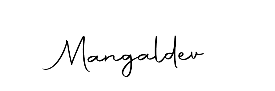 Mangaldev stylish signature style. Best Handwritten Sign (Autography-DOLnW) for my name. Handwritten Signature Collection Ideas for my name Mangaldev. Mangaldev signature style 10 images and pictures png