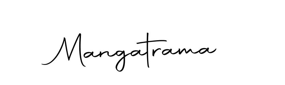 Use a signature maker to create a handwritten signature online. With this signature software, you can design (Autography-DOLnW) your own signature for name Mangatrama. Mangatrama signature style 10 images and pictures png