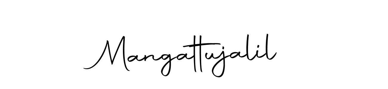 Make a beautiful signature design for name Mangattujalil. With this signature (Autography-DOLnW) style, you can create a handwritten signature for free. Mangattujalil signature style 10 images and pictures png