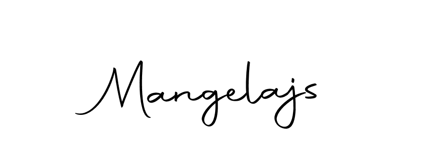 You should practise on your own different ways (Autography-DOLnW) to write your name (Mangelajs) in signature. don't let someone else do it for you. Mangelajs signature style 10 images and pictures png