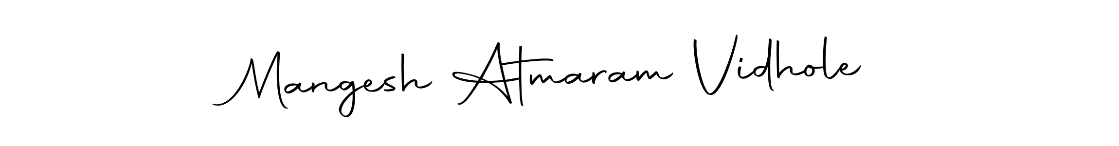 Make a beautiful signature design for name Mangesh Atmaram Vidhole. With this signature (Autography-DOLnW) style, you can create a handwritten signature for free. Mangesh Atmaram Vidhole signature style 10 images and pictures png