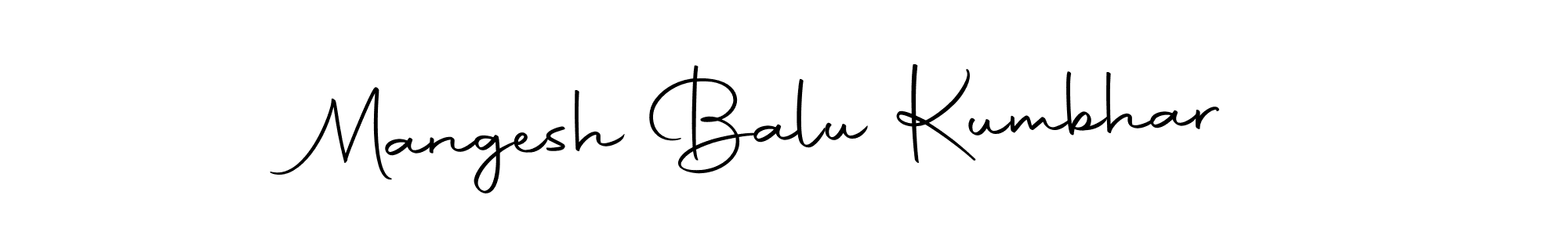 Mangesh Balu Kumbhar stylish signature style. Best Handwritten Sign (Autography-DOLnW) for my name. Handwritten Signature Collection Ideas for my name Mangesh Balu Kumbhar. Mangesh Balu Kumbhar signature style 10 images and pictures png