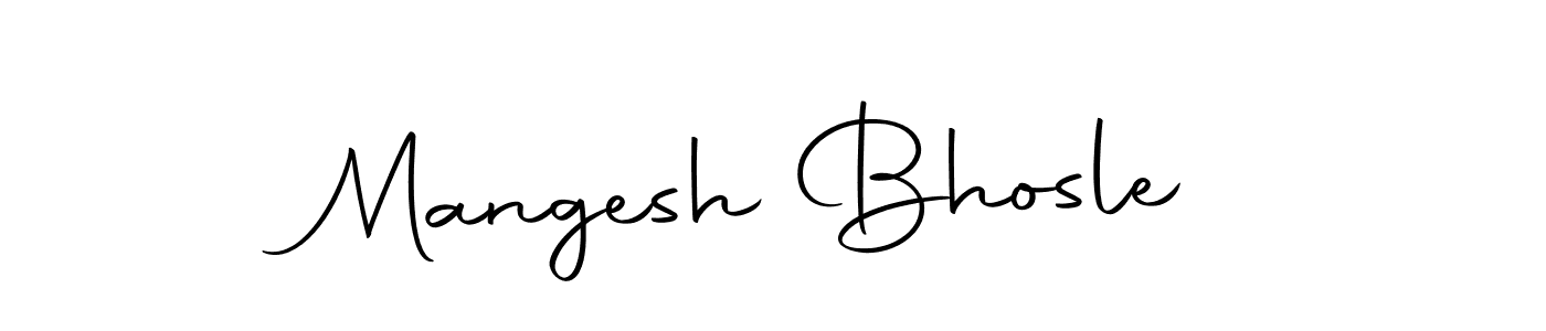 Make a short Mangesh Bhosle signature style. Manage your documents anywhere anytime using Autography-DOLnW. Create and add eSignatures, submit forms, share and send files easily. Mangesh Bhosle signature style 10 images and pictures png