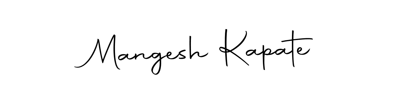 Make a beautiful signature design for name Mangesh Kapate. With this signature (Autography-DOLnW) style, you can create a handwritten signature for free. Mangesh Kapate signature style 10 images and pictures png