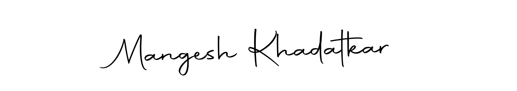 Make a beautiful signature design for name Mangesh Khadatkar. Use this online signature maker to create a handwritten signature for free. Mangesh Khadatkar signature style 10 images and pictures png