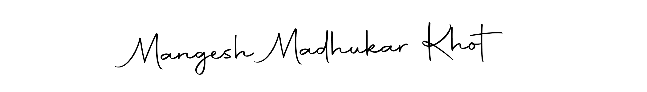 Mangesh Madhukar Khot stylish signature style. Best Handwritten Sign (Autography-DOLnW) for my name. Handwritten Signature Collection Ideas for my name Mangesh Madhukar Khot. Mangesh Madhukar Khot signature style 10 images and pictures png