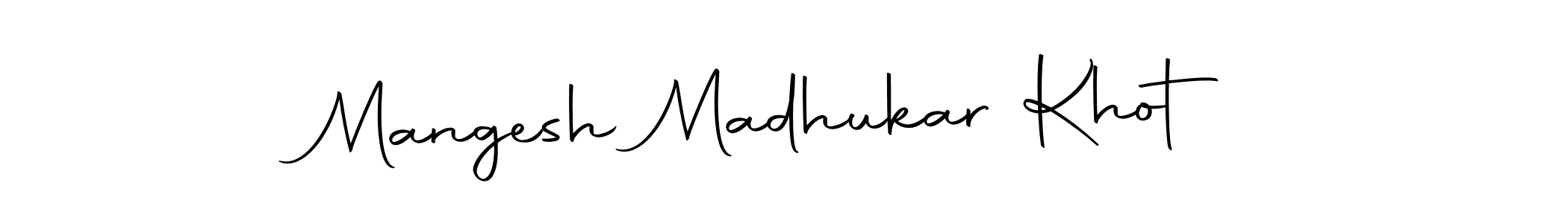 Make a beautiful signature design for name Mangesh Madhukar Khot. Use this online signature maker to create a handwritten signature for free. Mangesh Madhukar Khot signature style 10 images and pictures png