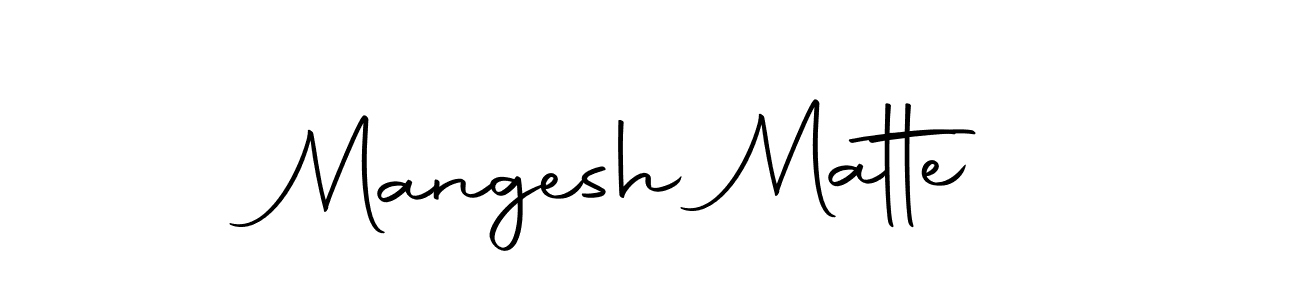 The best way (Autography-DOLnW) to make a short signature is to pick only two or three words in your name. The name Mangesh Matte include a total of six letters. For converting this name. Mangesh Matte signature style 10 images and pictures png