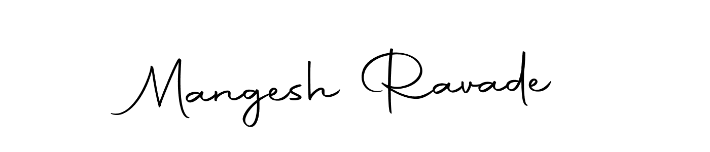 Make a short Mangesh Ravade signature style. Manage your documents anywhere anytime using Autography-DOLnW. Create and add eSignatures, submit forms, share and send files easily. Mangesh Ravade signature style 10 images and pictures png