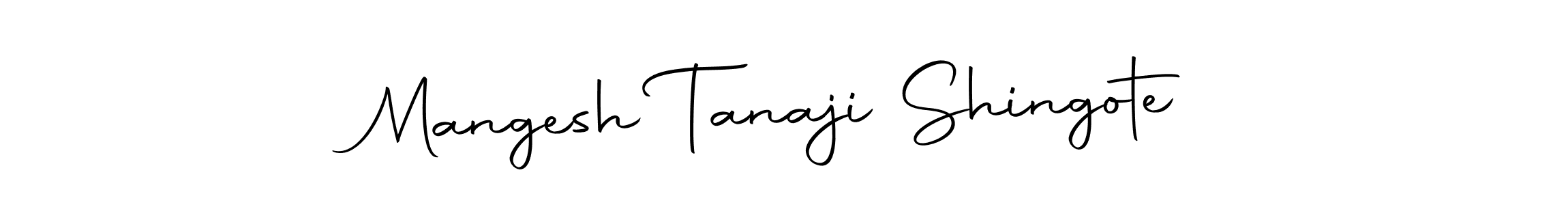 Create a beautiful signature design for name Mangesh Tanaji Shingote. With this signature (Autography-DOLnW) fonts, you can make a handwritten signature for free. Mangesh Tanaji Shingote signature style 10 images and pictures png