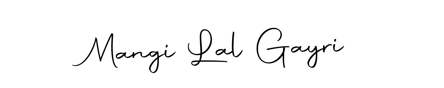 Mangi Lal Gayri stylish signature style. Best Handwritten Sign (Autography-DOLnW) for my name. Handwritten Signature Collection Ideas for my name Mangi Lal Gayri. Mangi Lal Gayri signature style 10 images and pictures png