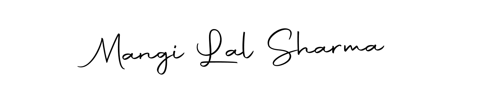 How to make Mangi Lal Sharma signature? Autography-DOLnW is a professional autograph style. Create handwritten signature for Mangi Lal Sharma name. Mangi Lal Sharma signature style 10 images and pictures png