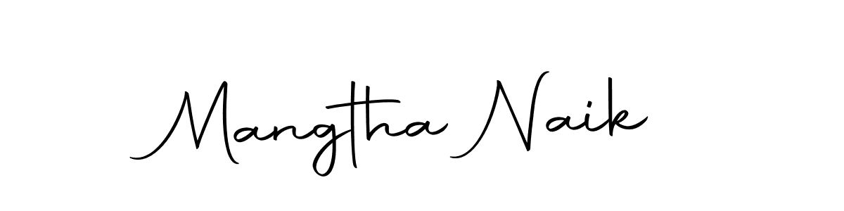 Design your own signature with our free online signature maker. With this signature software, you can create a handwritten (Autography-DOLnW) signature for name Mangtha Naik. Mangtha Naik signature style 10 images and pictures png
