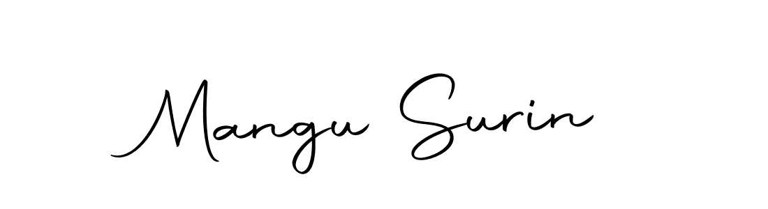 Similarly Autography-DOLnW is the best handwritten signature design. Signature creator online .You can use it as an online autograph creator for name Mangu Surin. Mangu Surin signature style 10 images and pictures png