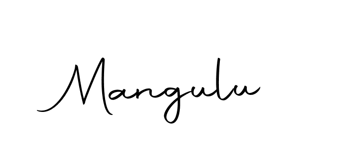 Make a beautiful signature design for name Mangulu. With this signature (Autography-DOLnW) style, you can create a handwritten signature for free. Mangulu signature style 10 images and pictures png