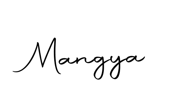 You should practise on your own different ways (Autography-DOLnW) to write your name (Mangya) in signature. don't let someone else do it for you. Mangya signature style 10 images and pictures png