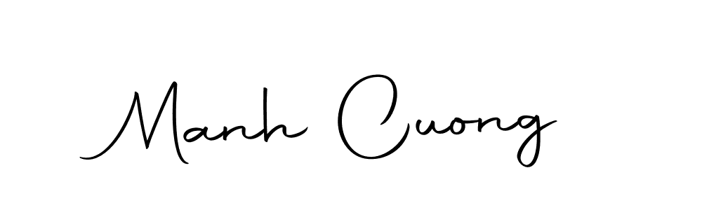 Make a beautiful signature design for name Manh Cuong. With this signature (Autography-DOLnW) style, you can create a handwritten signature for free. Manh Cuong signature style 10 images and pictures png