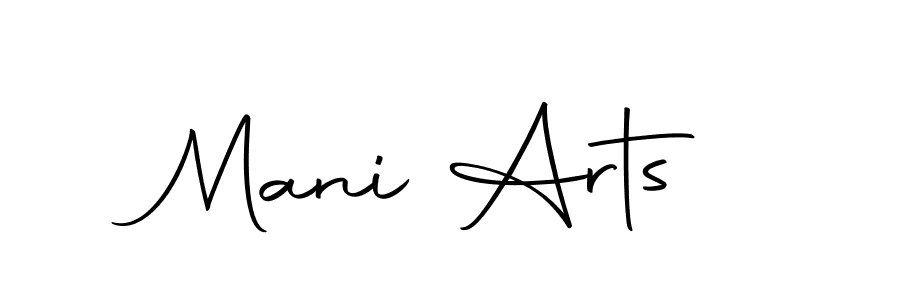 How to make Mani Arts signature? Autography-DOLnW is a professional autograph style. Create handwritten signature for Mani Arts name. Mani Arts signature style 10 images and pictures png