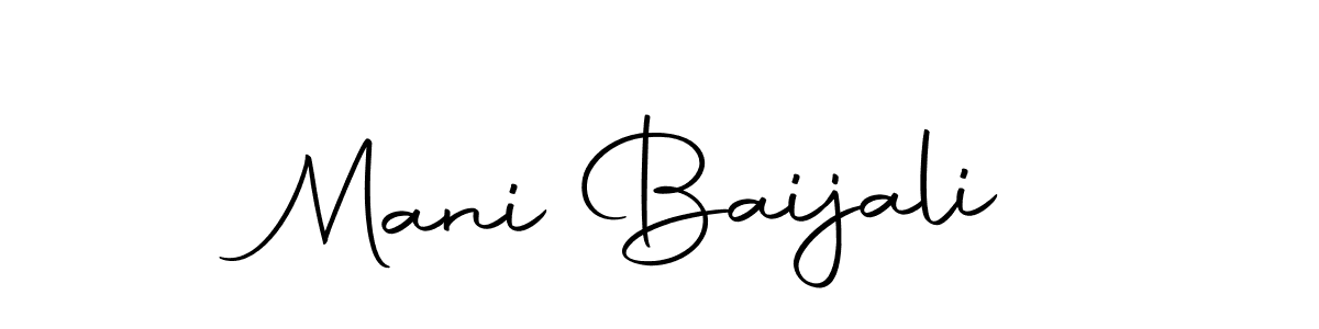 How to make Mani Baijali name signature. Use Autography-DOLnW style for creating short signs online. This is the latest handwritten sign. Mani Baijali signature style 10 images and pictures png