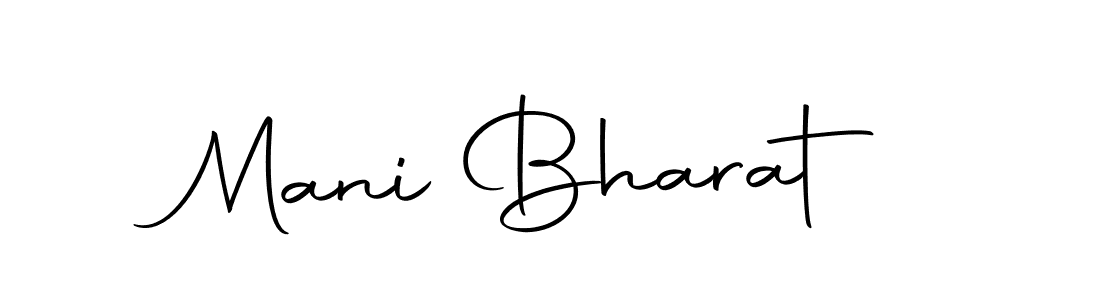 How to make Mani Bharat signature? Autography-DOLnW is a professional autograph style. Create handwritten signature for Mani Bharat name. Mani Bharat signature style 10 images and pictures png