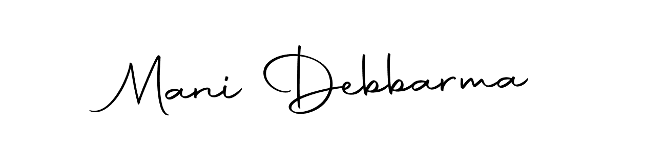 Mani Debbarma stylish signature style. Best Handwritten Sign (Autography-DOLnW) for my name. Handwritten Signature Collection Ideas for my name Mani Debbarma. Mani Debbarma signature style 10 images and pictures png