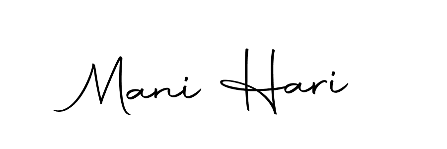 Mani Hari stylish signature style. Best Handwritten Sign (Autography-DOLnW) for my name. Handwritten Signature Collection Ideas for my name Mani Hari. Mani Hari signature style 10 images and pictures png