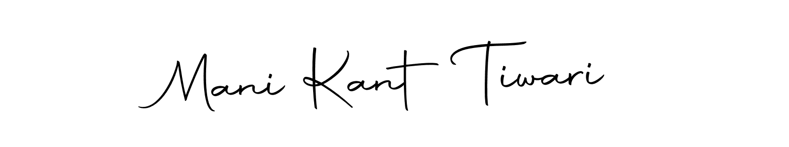 Make a beautiful signature design for name Mani Kant Tiwari. With this signature (Autography-DOLnW) style, you can create a handwritten signature for free. Mani Kant Tiwari signature style 10 images and pictures png