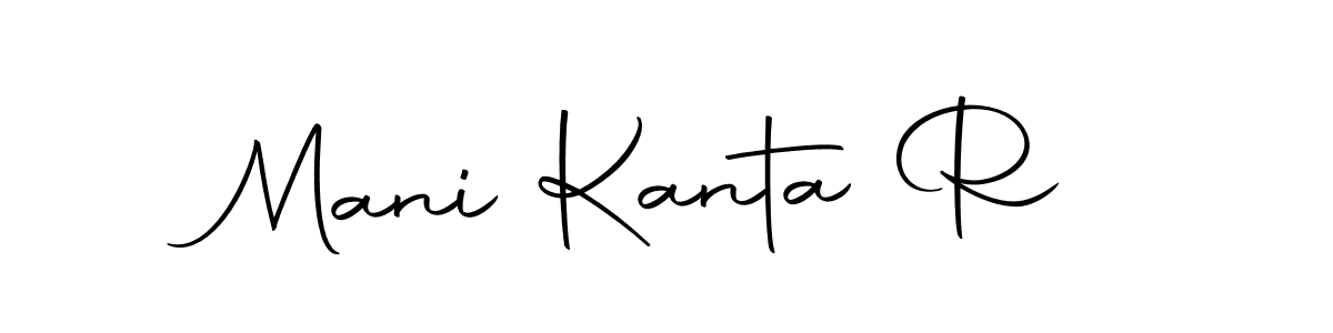 You can use this online signature creator to create a handwritten signature for the name Mani Kanta R. This is the best online autograph maker. Mani Kanta R signature style 10 images and pictures png