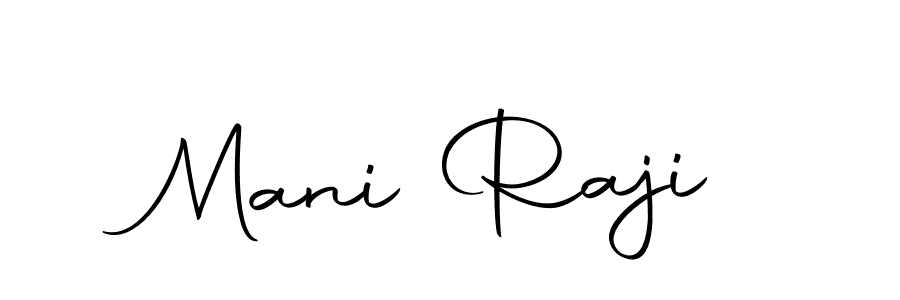 Design your own signature with our free online signature maker. With this signature software, you can create a handwritten (Autography-DOLnW) signature for name Mani Raji. Mani Raji signature style 10 images and pictures png