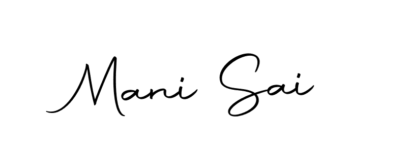 Here are the top 10 professional signature styles for the name Mani Sai. These are the best autograph styles you can use for your name. Mani Sai signature style 10 images and pictures png