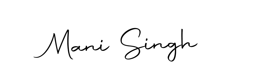 Also we have Mani Singh name is the best signature style. Create professional handwritten signature collection using Autography-DOLnW autograph style. Mani Singh signature style 10 images and pictures png