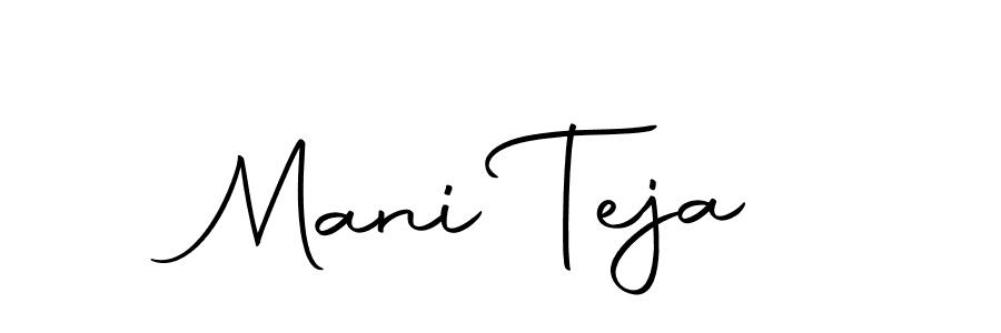 How to make Mani Teja name signature. Use Autography-DOLnW style for creating short signs online. This is the latest handwritten sign. Mani Teja signature style 10 images and pictures png