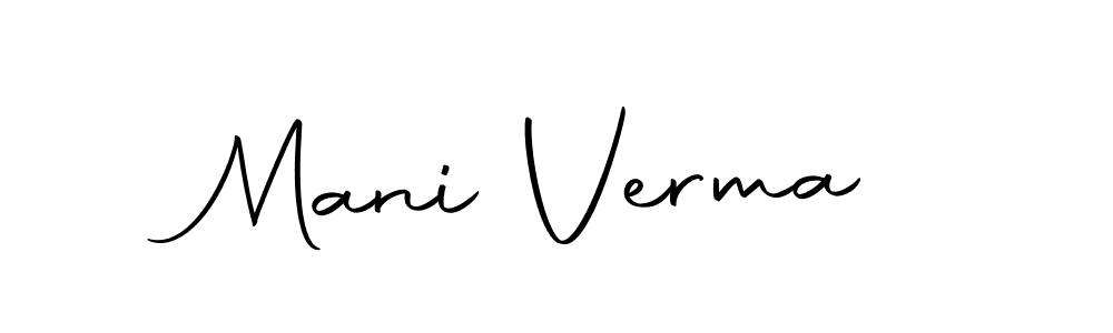 You can use this online signature creator to create a handwritten signature for the name Mani Verma. This is the best online autograph maker. Mani Verma signature style 10 images and pictures png