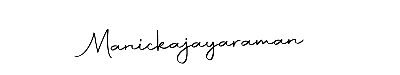 Create a beautiful signature design for name Manickajayaraman. With this signature (Autography-DOLnW) fonts, you can make a handwritten signature for free. Manickajayaraman signature style 10 images and pictures png