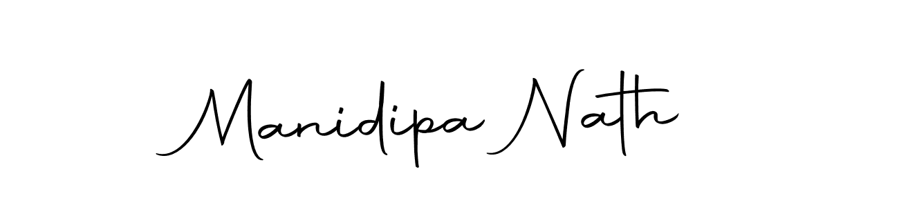 Create a beautiful signature design for name Manidipa Nath. With this signature (Autography-DOLnW) fonts, you can make a handwritten signature for free. Manidipa Nath signature style 10 images and pictures png