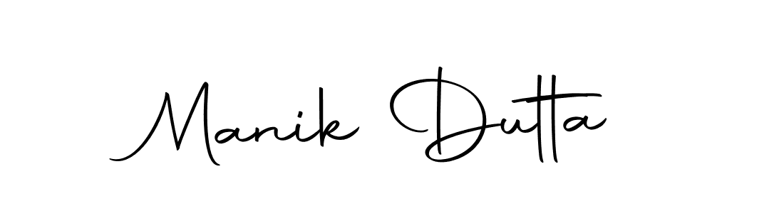 The best way (Autography-DOLnW) to make a short signature is to pick only two or three words in your name. The name Manik Dutta include a total of six letters. For converting this name. Manik Dutta signature style 10 images and pictures png