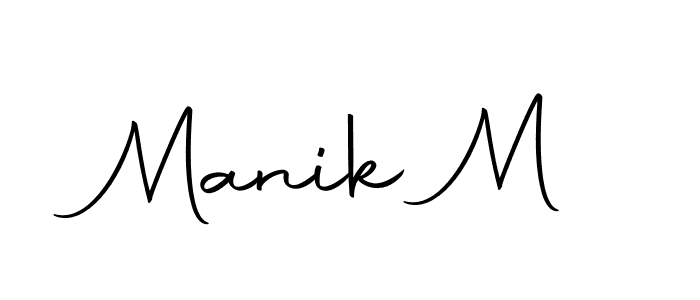 Once you've used our free online signature maker to create your best signature Autography-DOLnW style, it's time to enjoy all of the benefits that Manik M name signing documents. Manik M signature style 10 images and pictures png