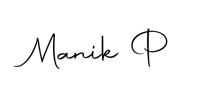 You should practise on your own different ways (Autography-DOLnW) to write your name (Manik P) in signature. don't let someone else do it for you. Manik P signature style 10 images and pictures png