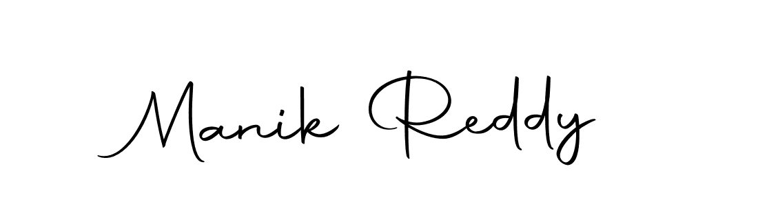 Manik Reddy stylish signature style. Best Handwritten Sign (Autography-DOLnW) for my name. Handwritten Signature Collection Ideas for my name Manik Reddy. Manik Reddy signature style 10 images and pictures png